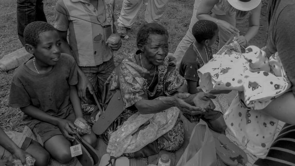 AFR partners serving alongside community members in Uganda.